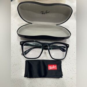 Ray-Ban, Large black eyeglasses (see description)